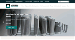 Desktop Screenshot of normanfilters.com
